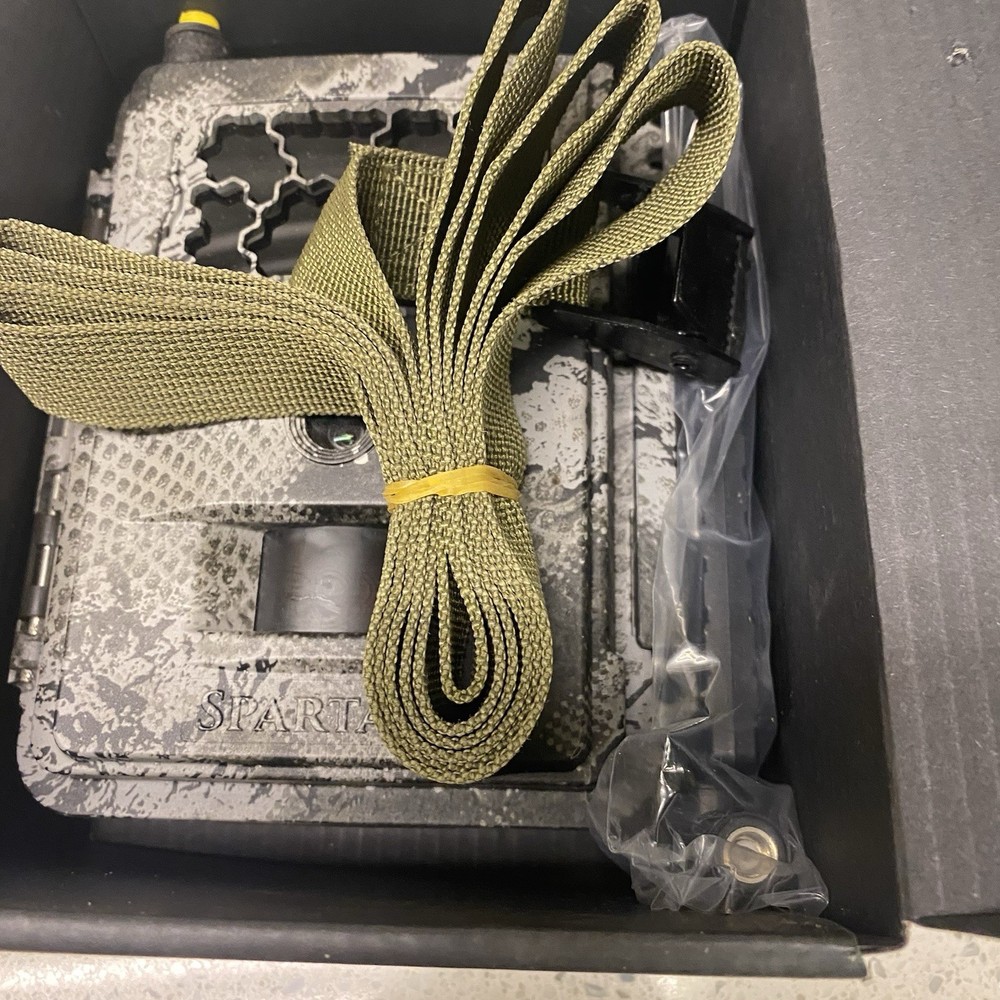 Spartan GoCam Game Camera Package Camera Lock Box Python Cable And SDCard