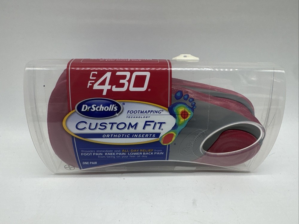 Dr. Scholl's CF430 Custom Fit Orthotic Inserts - 1 Pair