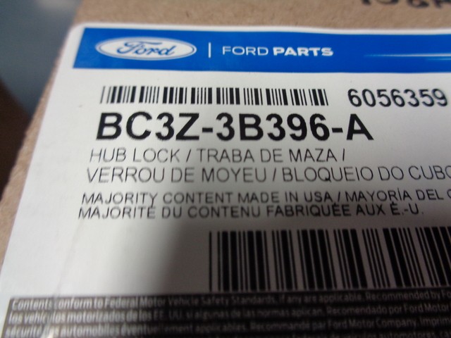 Genuine Ford Locking Hub PC3Z-3B396-A
