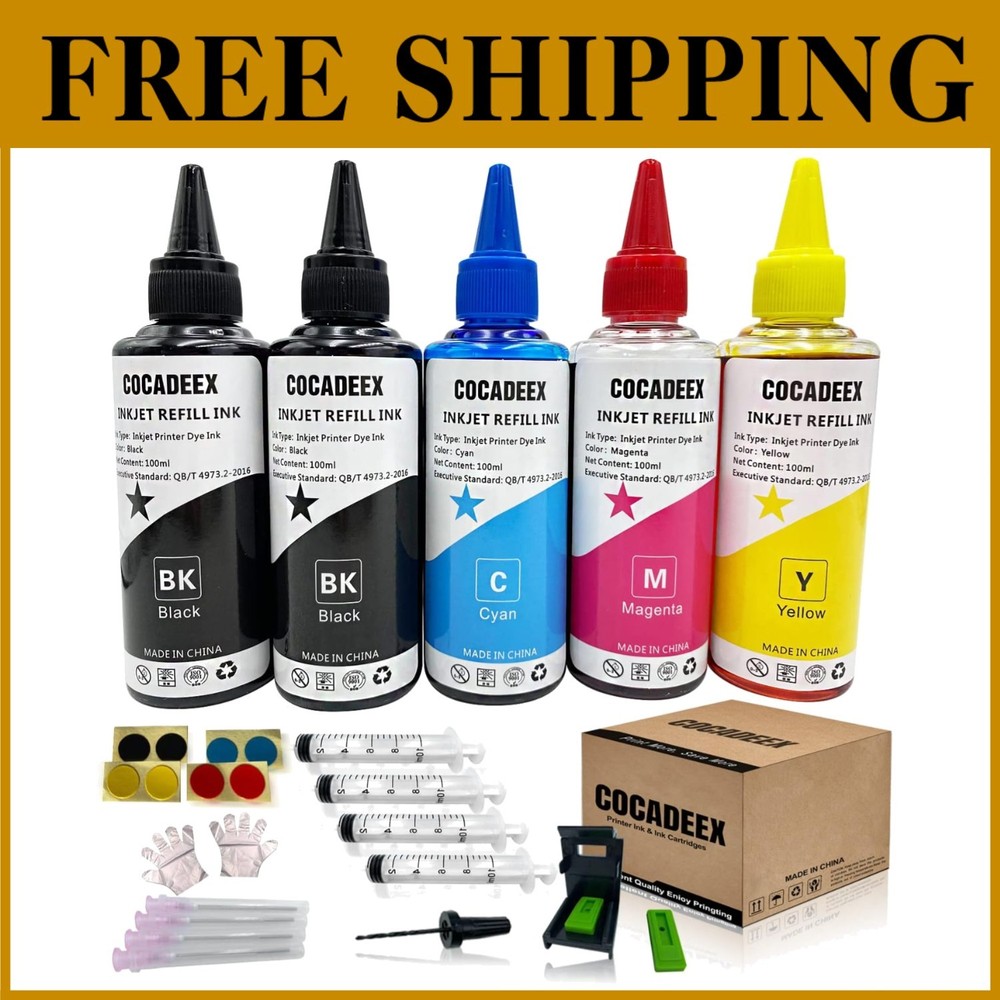 Ink Refill Tools Set for HP 68 & 67 Ink Cartridges