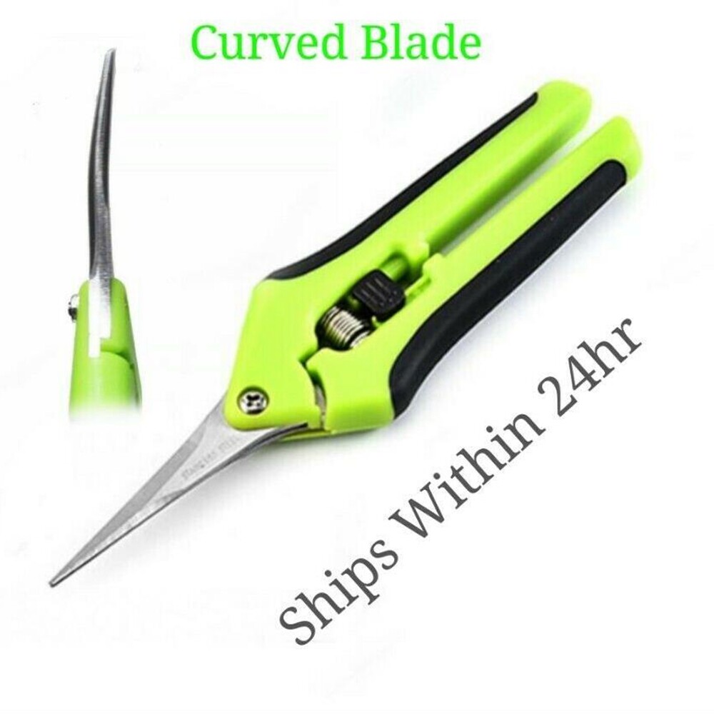 2-Pack Curved Blade Pruning ​Shear Plant Gardening Scissors Trimming Tool