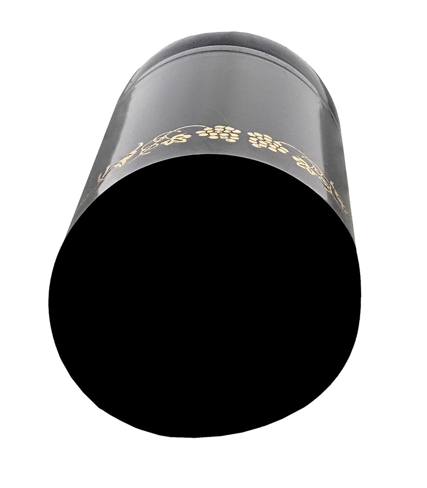 Home Brew Ohio Professional Cork-PVC Package (Black with Gold Grapes)