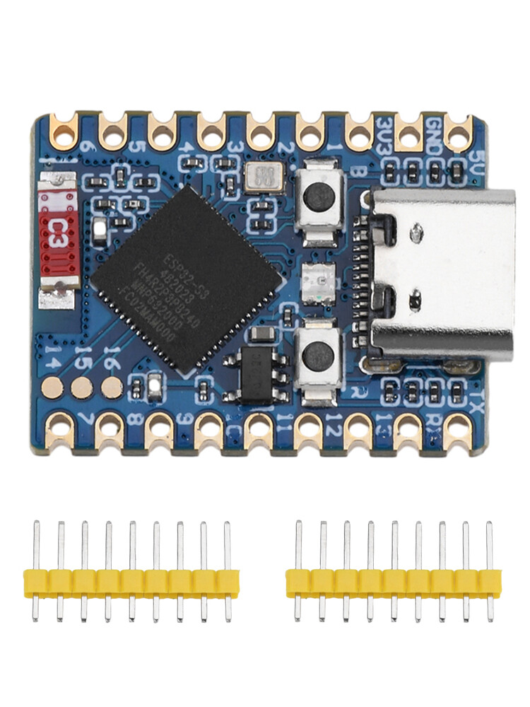ESP32-S3 Mini WIFI Bluetooth Development Board Dual Core FH4R2 Module Type-C DIY