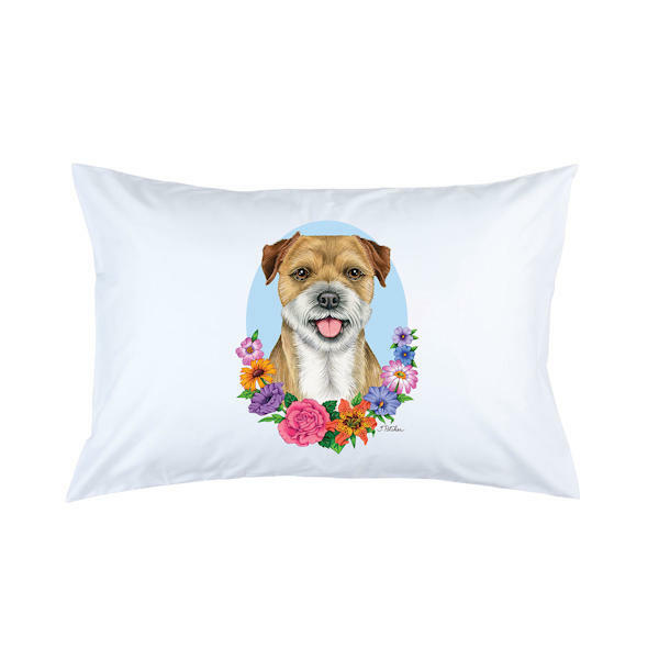 Border Terrier Micro Fiber Pillowcase
