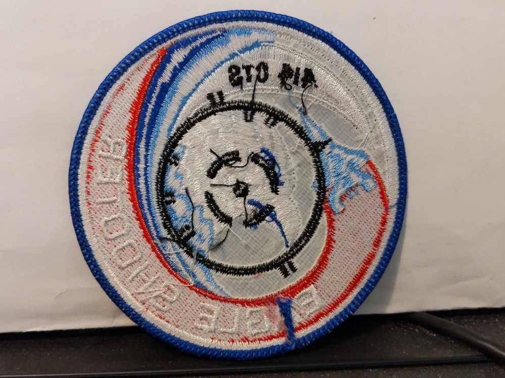 414th COMBAT TRAINING SQUADRON EAGLE SHOOTER SWIRL PATCH 4 x 4 inch