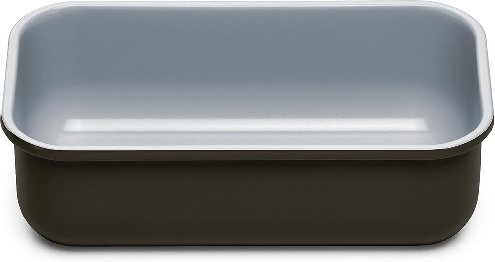 1 lb. Nonstick Ceramic Baking Pan - Natural Smooth Ceramic Coating - Black