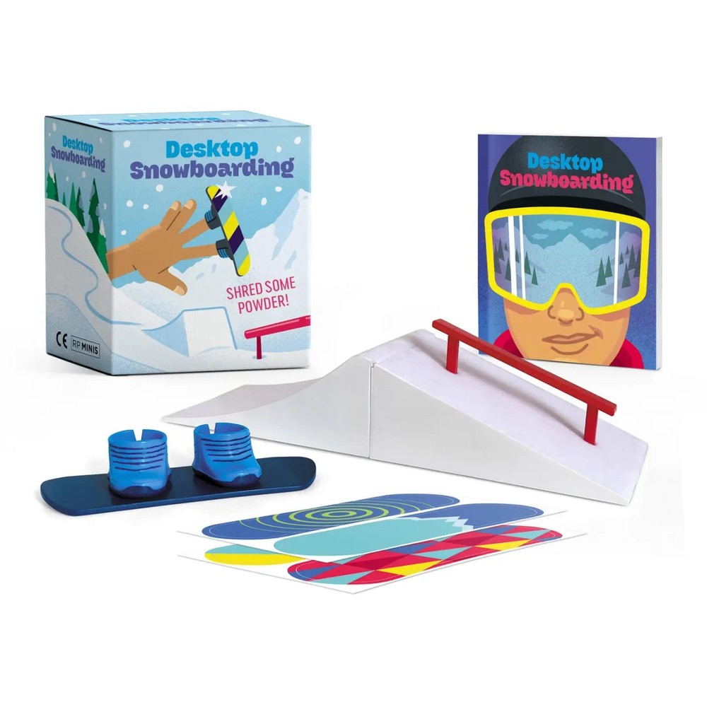 Hachette Desktop Snowboarding Novelty Decor