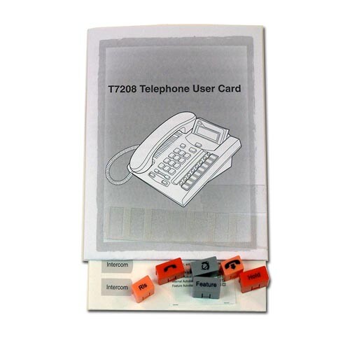 NEW Nortel T7208 Replacement Button Pack Kit (Complete Litpack)