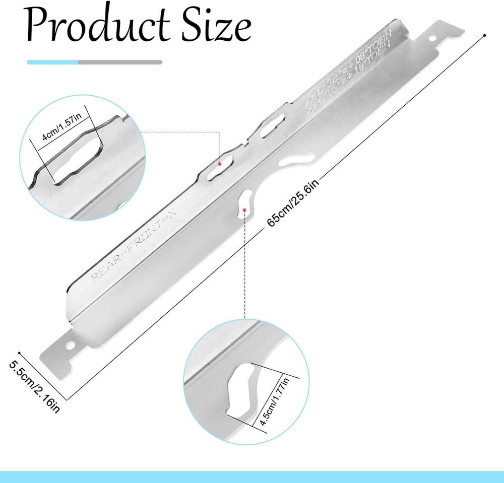 New Toe Alignment Tool Plates, Wheel Tool, for...