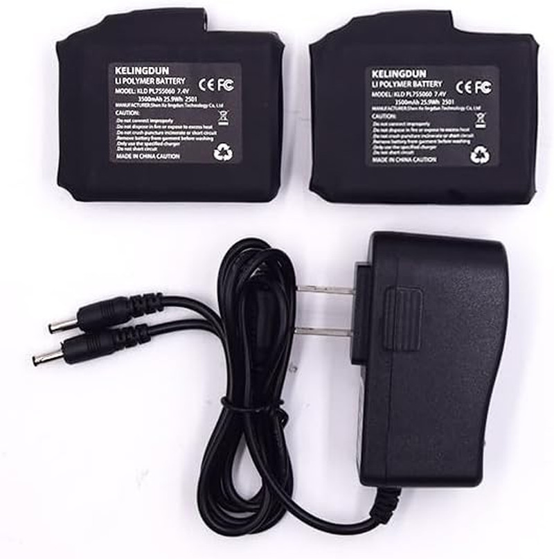 7.4V 3500mAh Li-Polymer Rechargeable Battery Pack Replacement Set Compatible wit