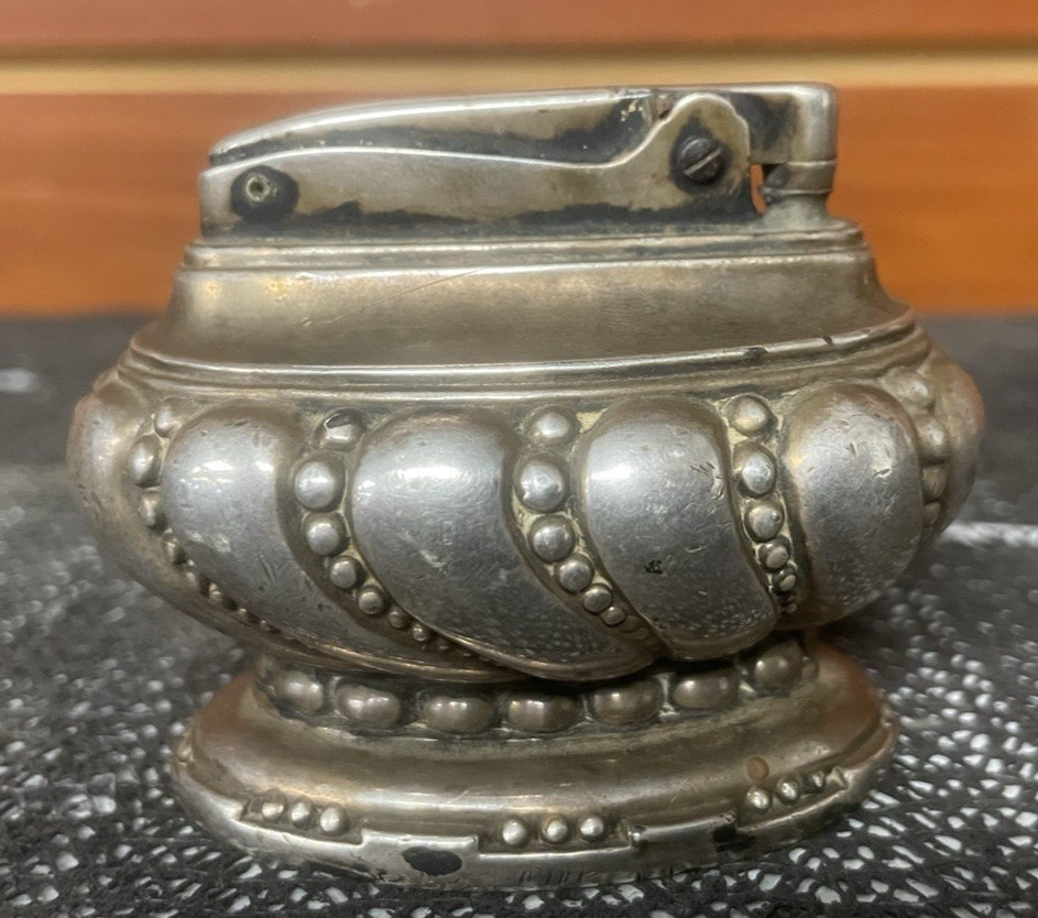 Ronson Crown Silver Plated Table Lighter