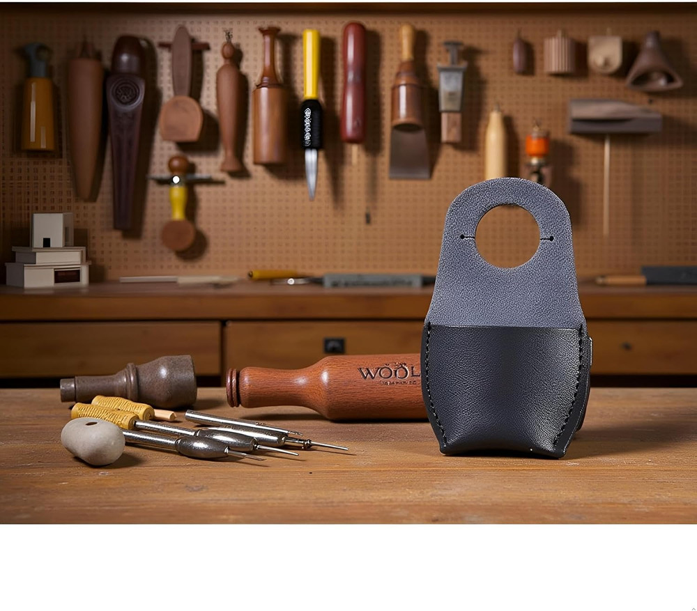 Thumb Guard Wood Carving Tools,Leather Finger Protector,Handmade Carpenter Worki