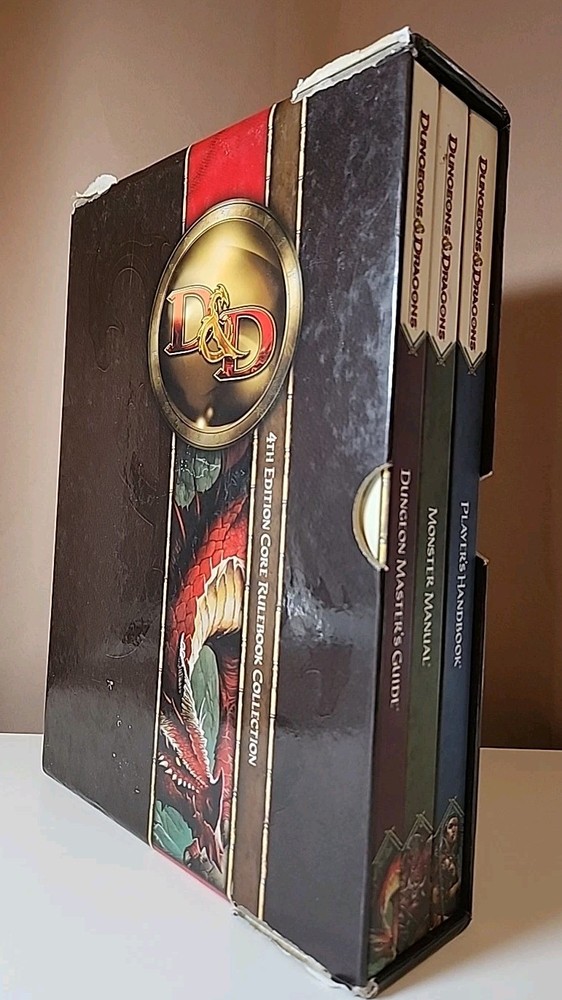 Dungeons & Dragons 4th Edition Core Rulebook Collection