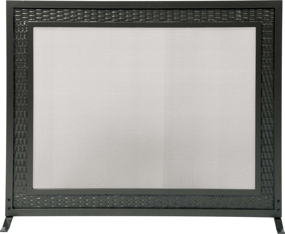 Dagan Fireplace Screen with Weave Design, 39in. x 31in.