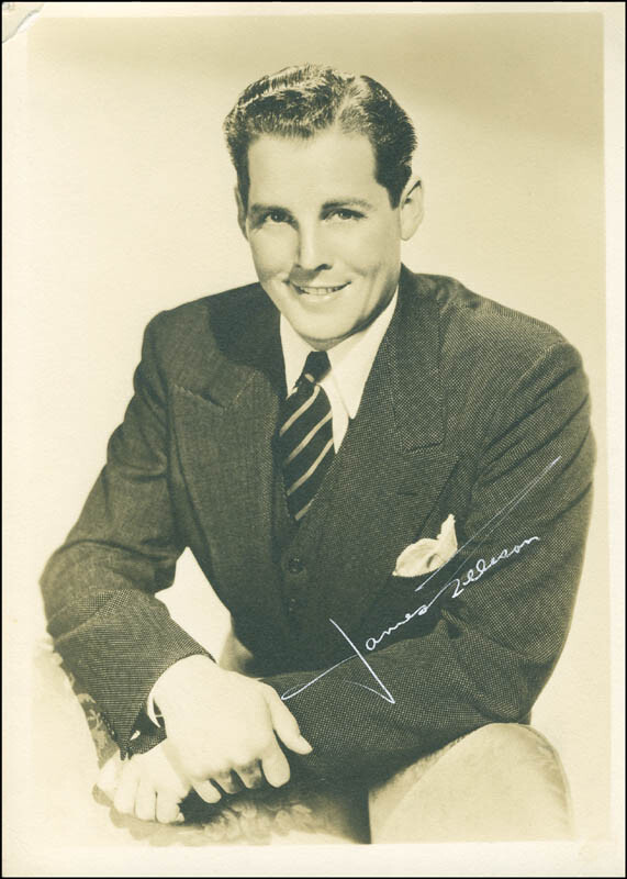 JAMES "JIMMY" ELLISON - PHOTOGRAPH SIGNED