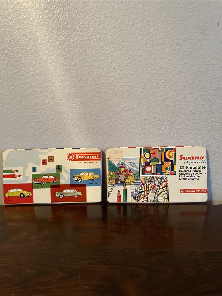 Swano Polychromos And Aquarell Colored Pencil Sets