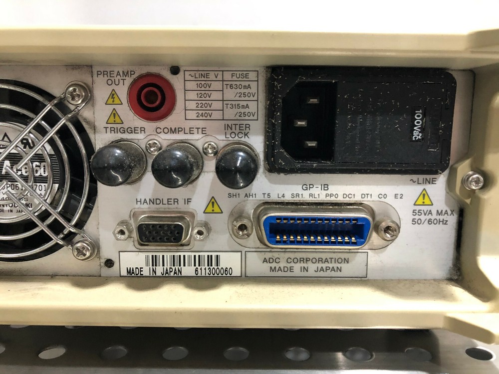 ADCMT Advantest 8252 R8252 Digital Electrometer
