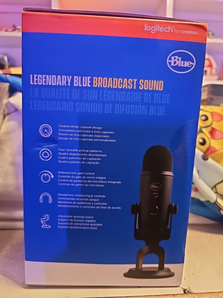 Logitech For Creators Blue Yeti Premium Multi-pattern Usb Microphone