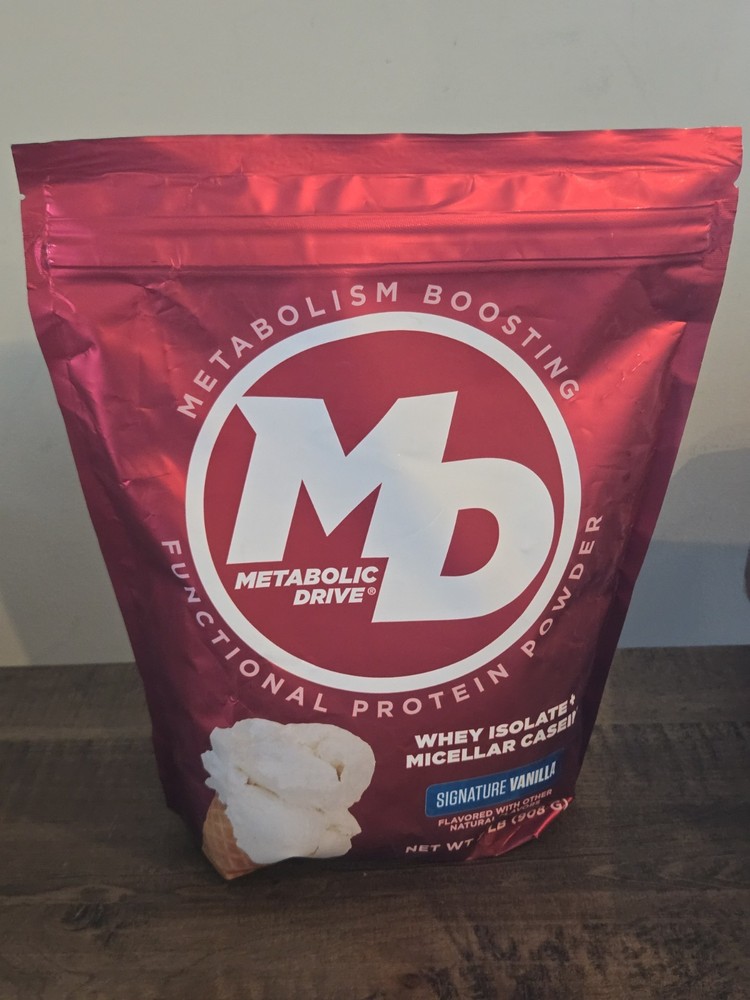 Biotest Metabolic Drive Functional Protein Whey Isolate Vanilla 30 Servings (2#)