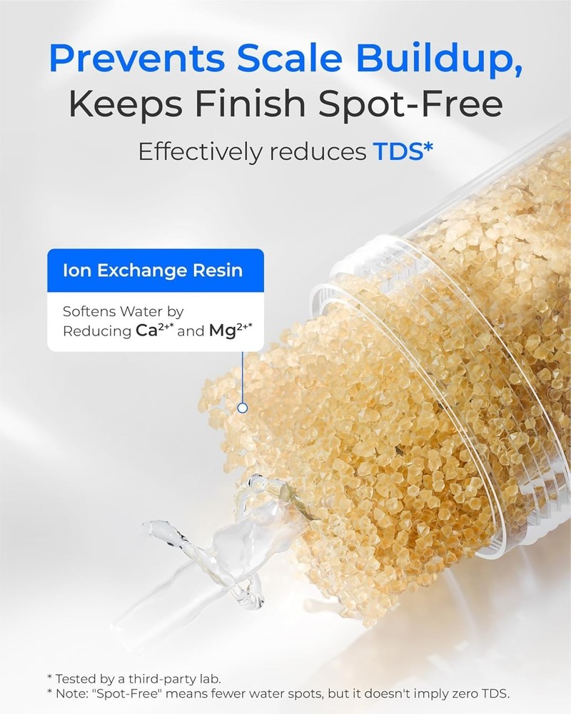 Waterdrop Hard Water Filter for Hose Car Wash, 4 Pack with 2 Hose Protector