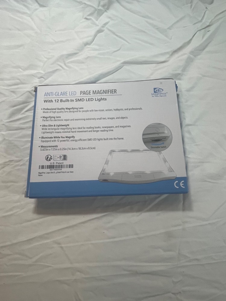 MagniPros lighted page magnifier