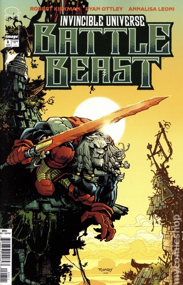 Invincible Universe Battle Beast #8A 2026 Stock Image
