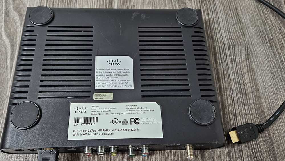 Pre-Owned AT&T Cable Boxes & Remotes