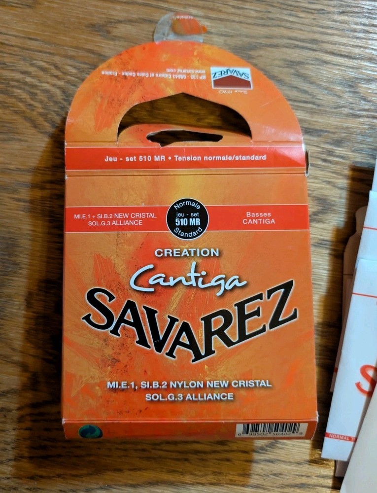 Savarez 510MR Creation Cantiga Standard Tension Classical Guitar Strings