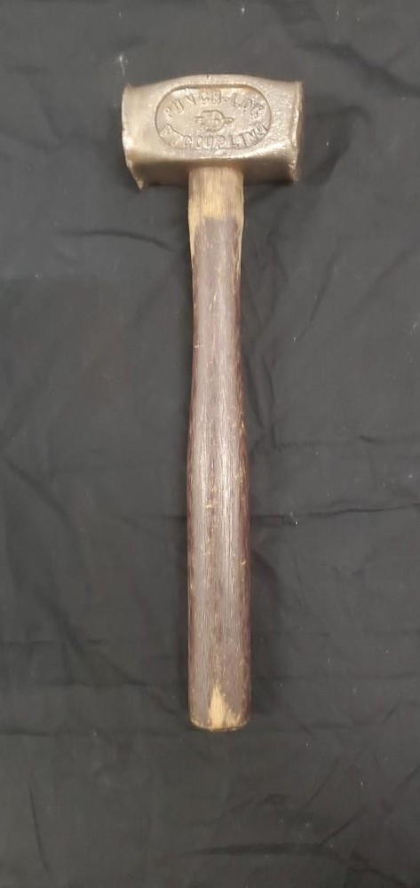 Vintage PT COUPLING Punch-Lok Blacksmith Forging Hammer Tool Punch Lok, Forge