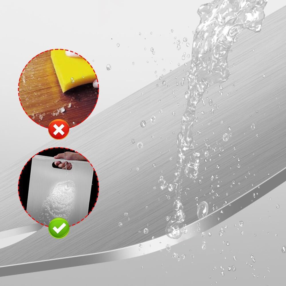 Titanium Cutting Board, Double-Sided Titanium Chopping Board For Kitchen