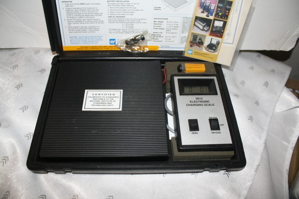 TIF 9015 CRITICAL CHARGE ELECTRONIC SCALE