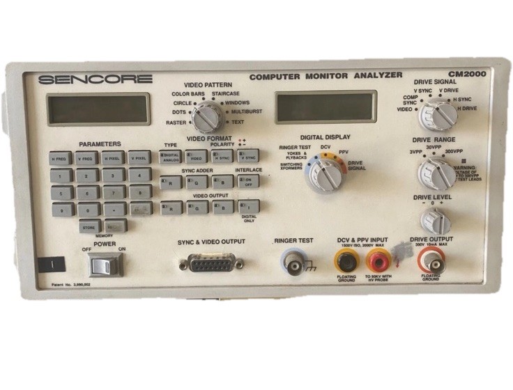 Sencore CM2000 Computer Monitor Analyzer