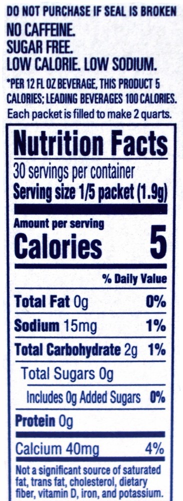 4 12-Quart Boxes Crystal Light Fruit Punch Drink Mix