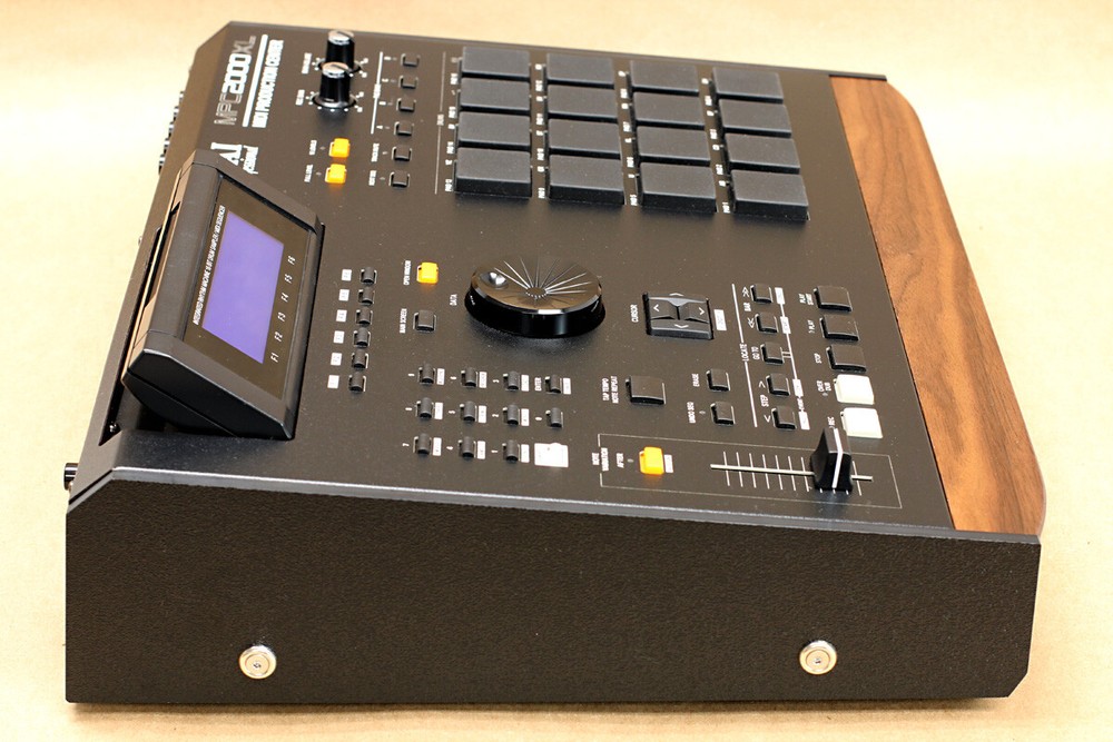 Akai MPC 2000XL Custom Black Modular with Black ABS Bezel & ATAPI Card Reader