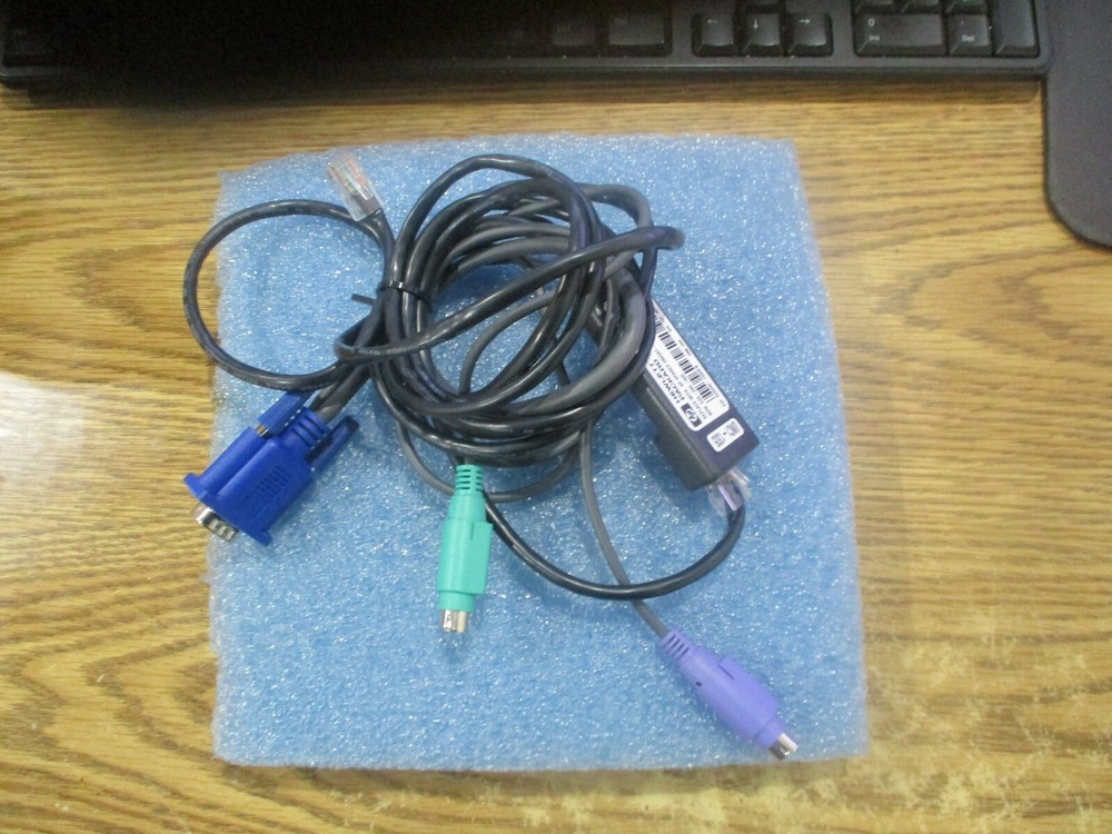 Hewlett Packard MPN: 520-290-005. PS2 KVM Cable