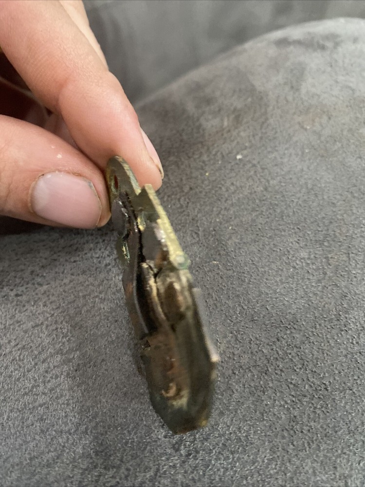 early black powder patch box all handmade