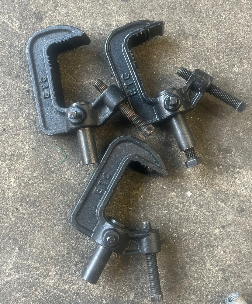 ETC C-Clamp, Heavy Duty Stage Light Pipe Clamp Excellent Condition