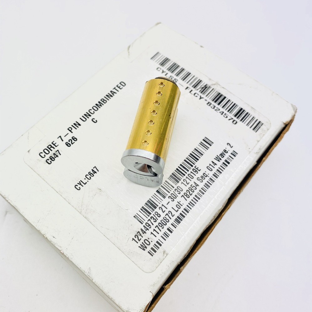 FALCON C647 626 C INTERCHANGEABLE CORE 7-PIN UNCOMBINATED (1) SINGLE CYLINDER