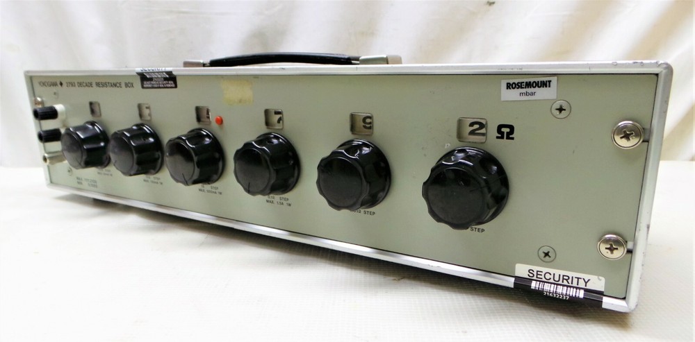 YOKOGAWA 2793 DECADE RESISTANCE BOX.