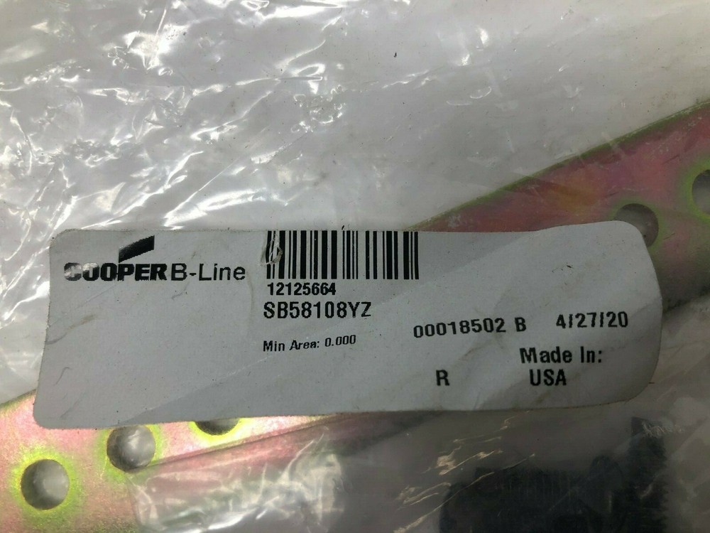 Cooper B-Line SB58108YZ 8" Cable Tie Kit