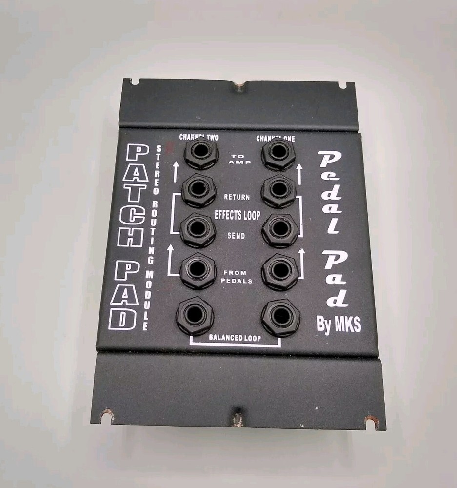 Patch Pad Stereo Routing Module Pedal Pad By MKS