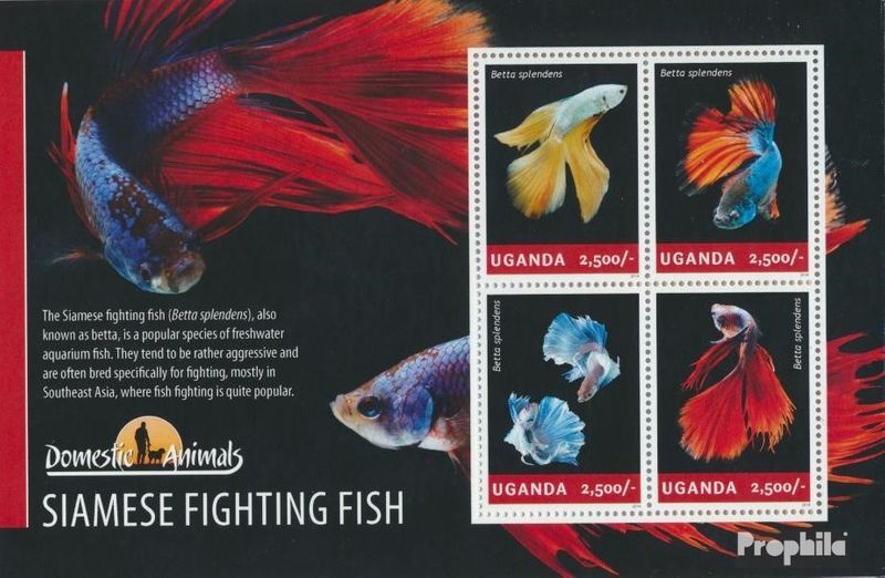 uganda 3275-3278 Sheetlet (complete issue) unmounted mint / never hinged 2014 Ka