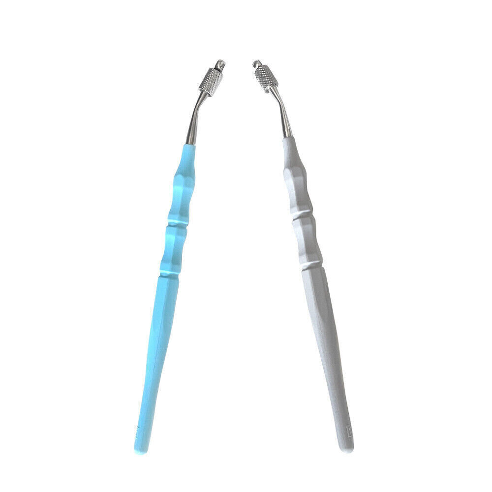Dental 134℃ Autoclaved Simple Structure Endo File Holder Handle Hand Root Grey