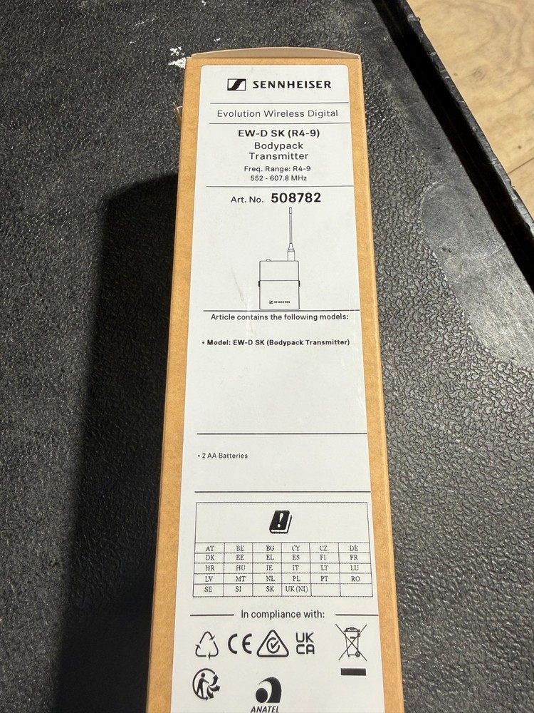 Sennheiser EW-D SK Digital Bodypack Transmitter R4-9