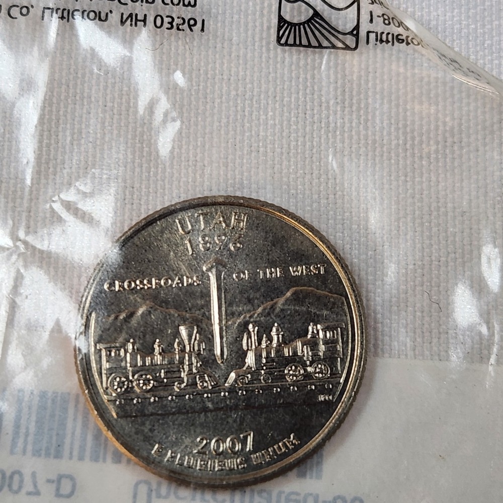 Six Uncirculated State Quarters. See Description