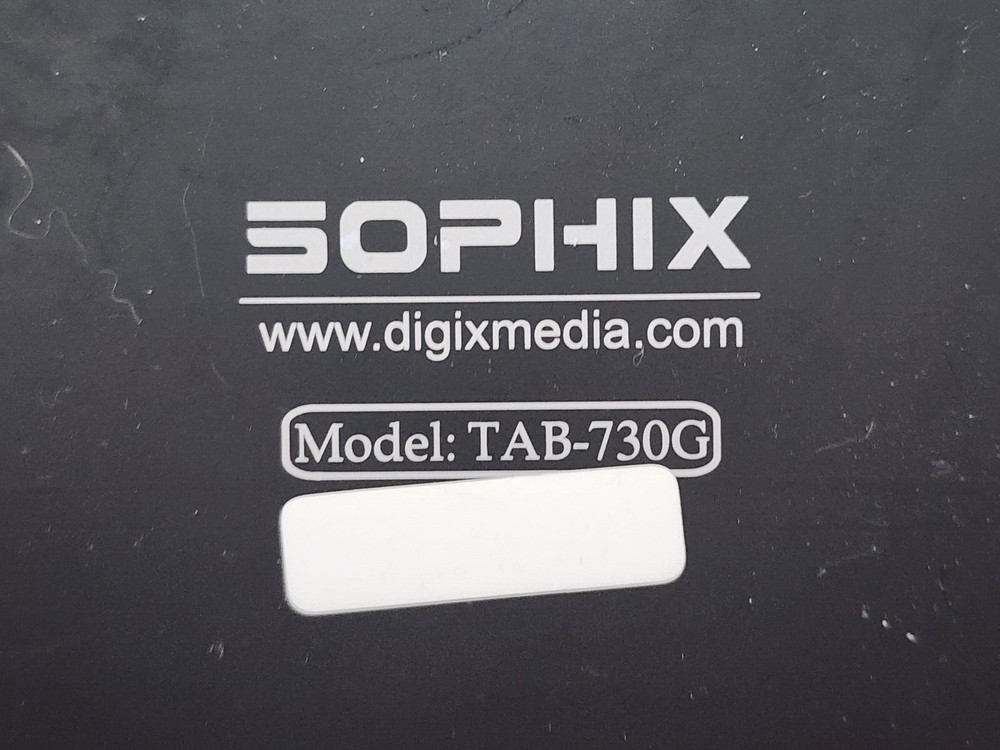 Sophix 7" Android Tablet Model TAB-730G *** READ ***
