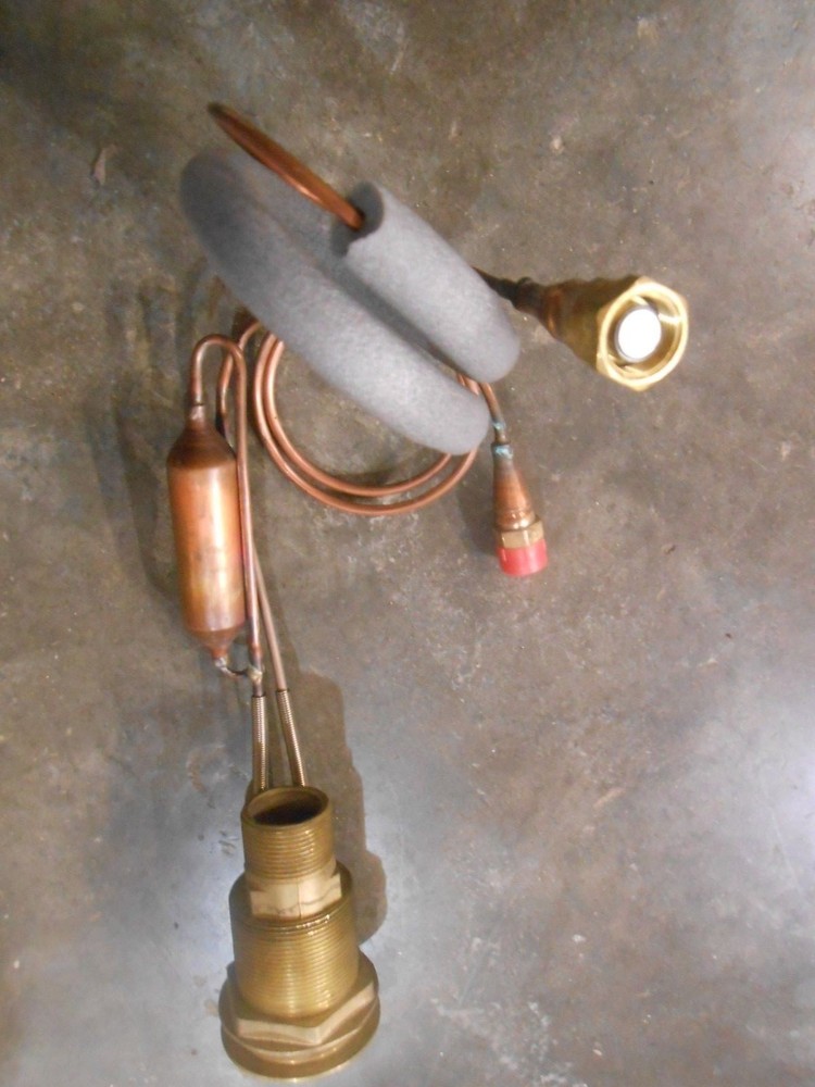 HVAC Expansion Valve with Refrigerant Distributing Nozzle (159-A5)