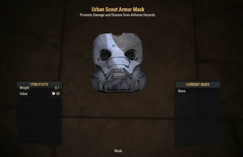 (Xbox) Urban Scout Armor Mask