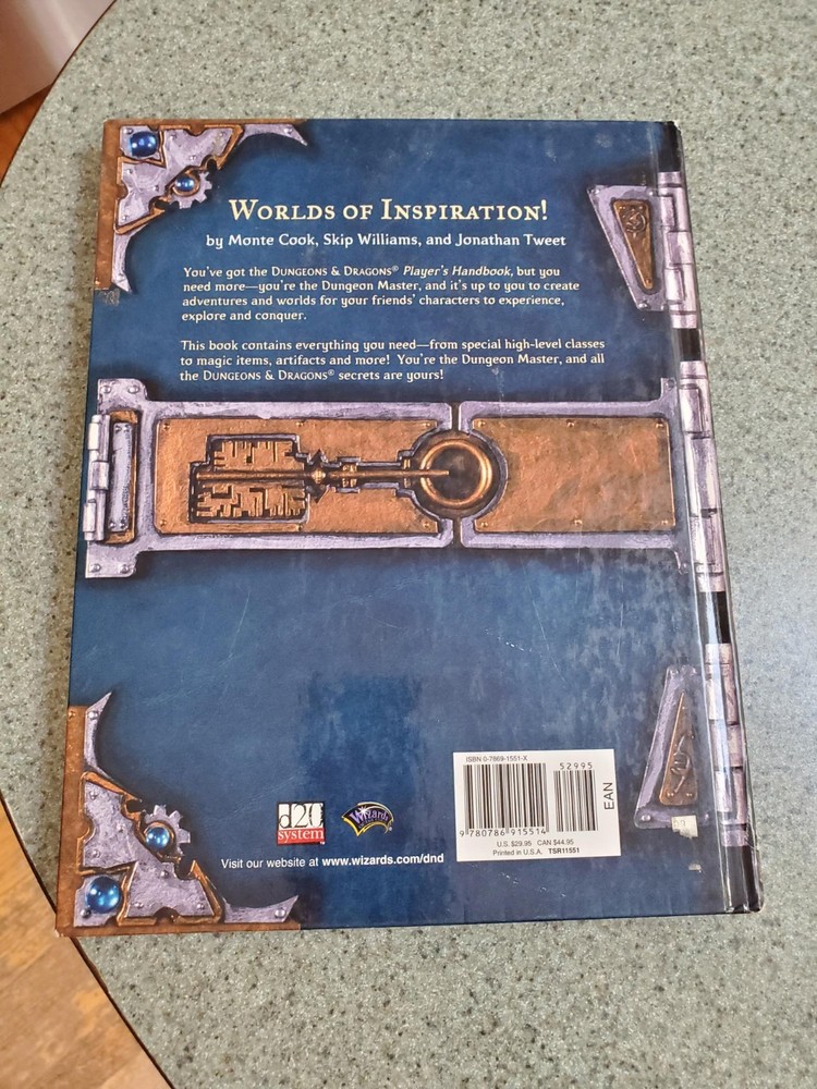 Dungeons & Dragons Master's Guide | Core Rulebook II | TSR11551