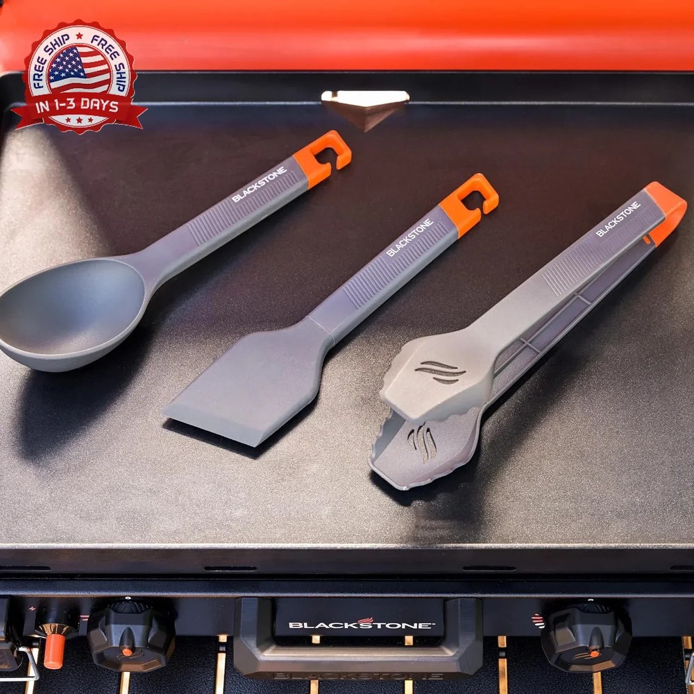 BLACKSTONE 5808 Camping Tool Set, 3-Piece